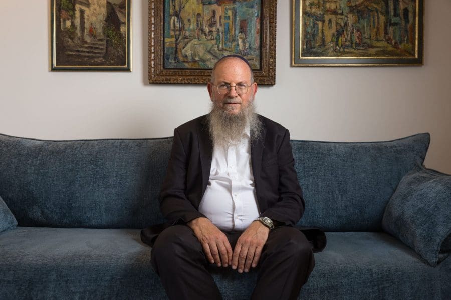 הרב אברהם וסרמן. צילום: לירון מולדובן