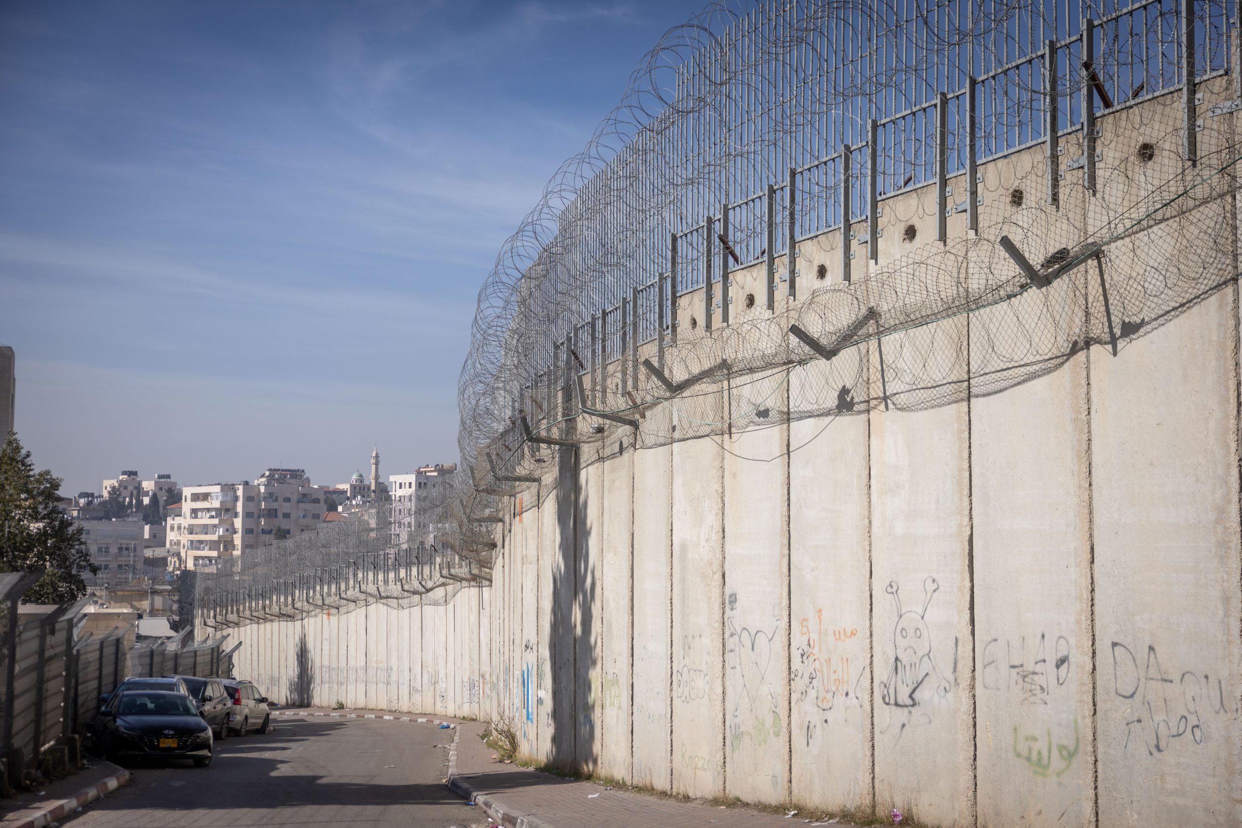 גדר ההפרדה. קרדיט: חיים גולדברג, פלאש 90