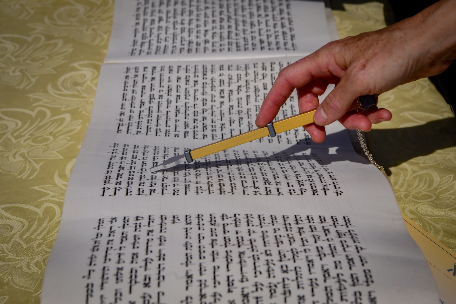 קריאת מגילת אסתר. צילום: אבשלום ששוני, פלאש 90