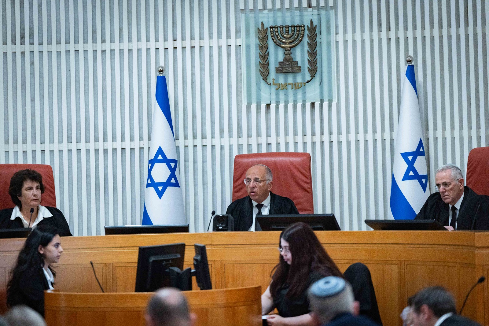 שופטי בג"ץ. צילום: יונתן זינדל, פלאש 90