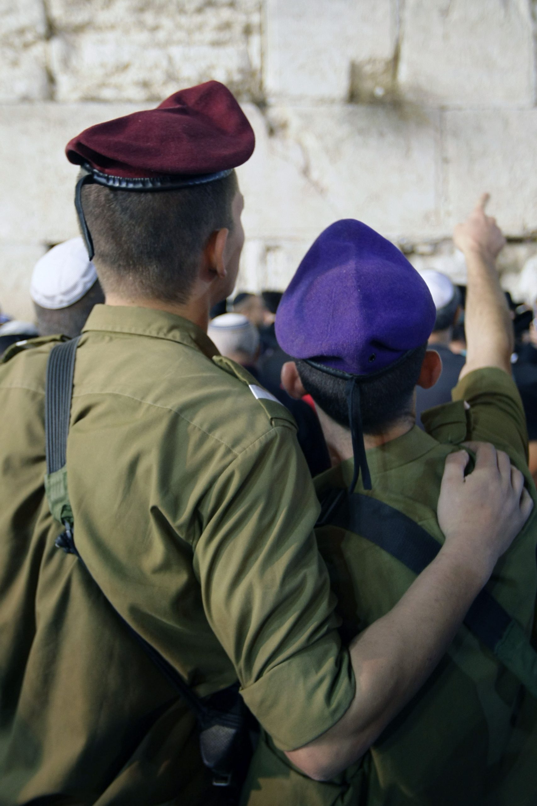 חיילים ליד הכותל המערבי, אילוסטרציה. צילום: קובי גדעון, פלאש 90