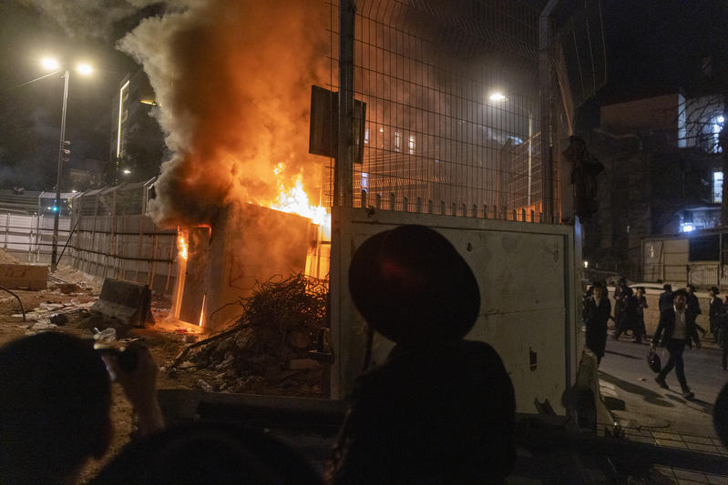 הפגנת חרדים. ארכיון. קרדיט צילום: חיים גולדברג, פלאש90
