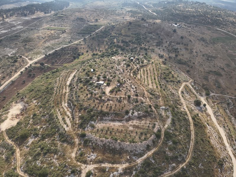 האתר הארכיאולוגי הקדום 'חירבת פרסין' - קרדיט צילום רגבים
