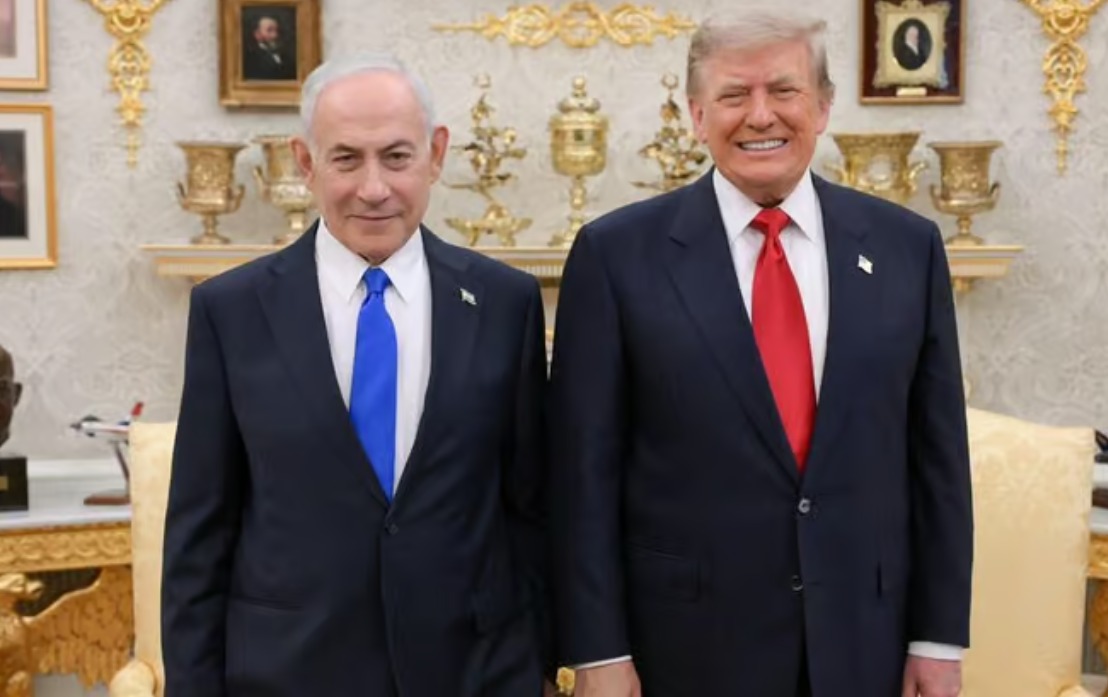 הפגישה של נתניהו וטראמפ. צילום: מעיין טואף, לע"מ