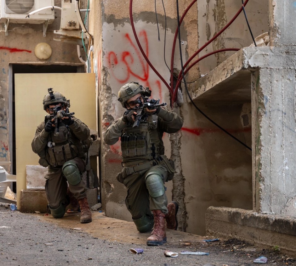 בזכות הפעילות במחנות הפליטים, צפון השומרון הפך לגזרה הכי שקטה ביהודה ושומרון. כוחות צה"ל בג'נין. צילום: דובר צה"ל