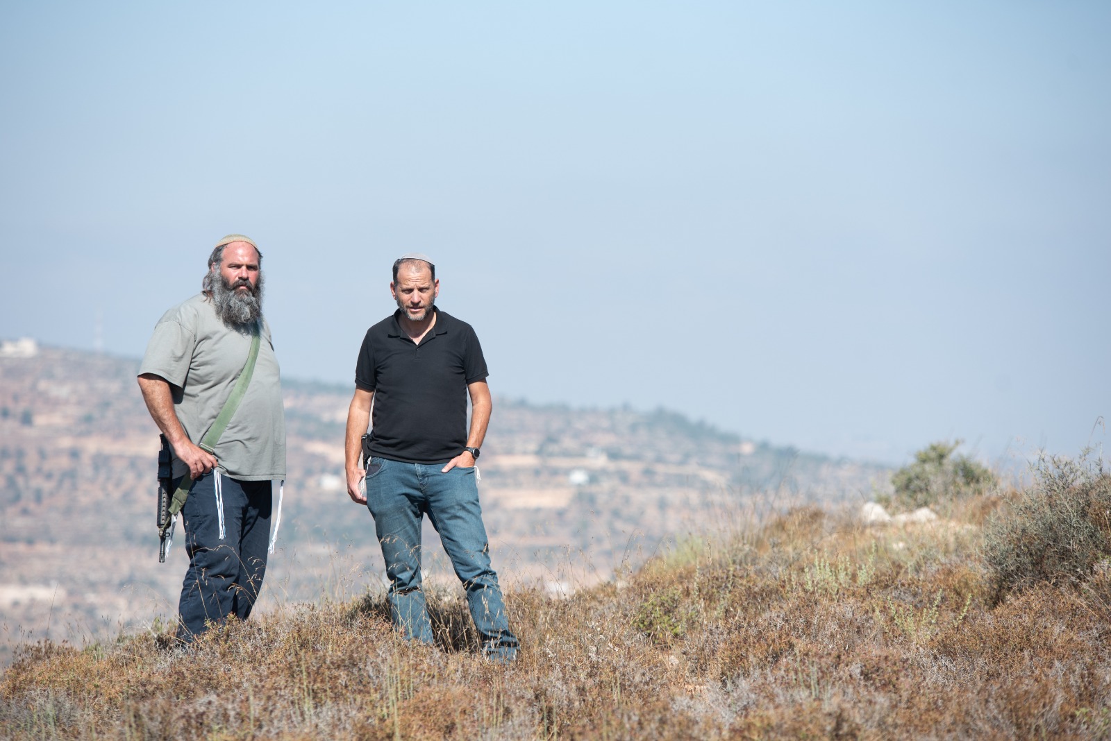 יהושע שרמן ואליאב ליבי. צילום: ניצי אילן