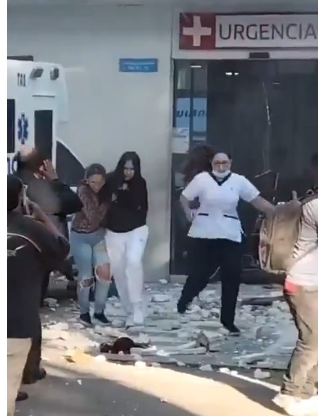 רעידת אדמה עוצמתית בקולומביה. צילום: מתוך רשתות חברתיות