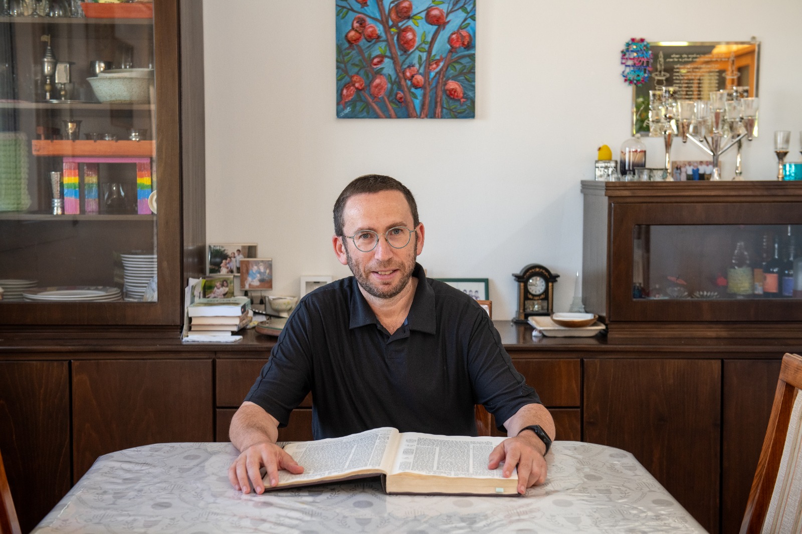 "התחלתי  סטאז' רק כדי שתהיה לי עוד אופציה לעתיד, אבל ראיתי שאני אוהב ללמד". יחיאל גרינבלום. צילום: מאיר אליפור