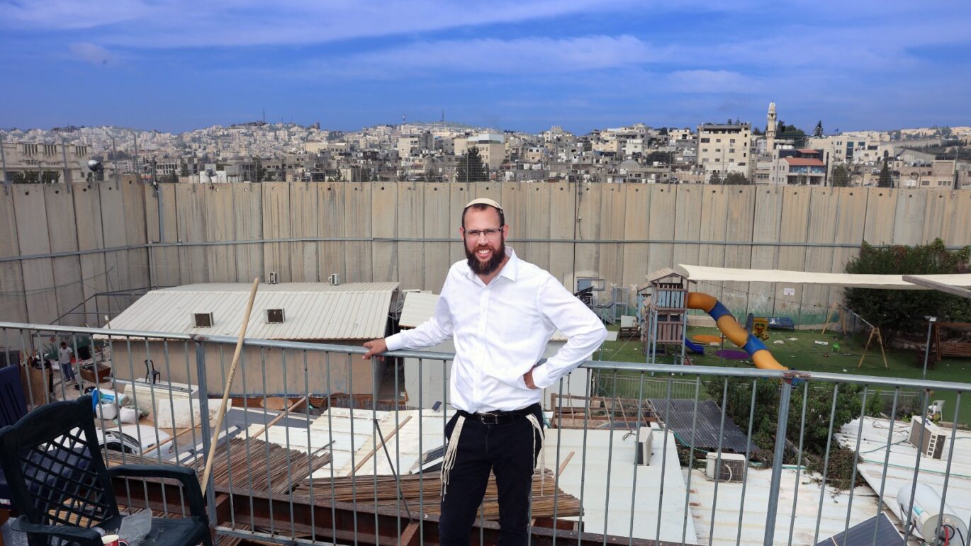 הרב אילון צרפתי. צילום: מירי שמעונוביץ
