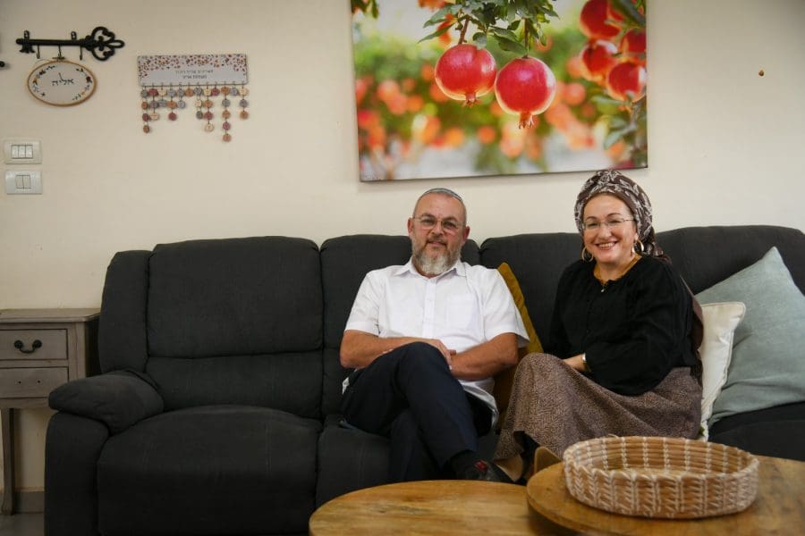 טובה ומשה אליה. צילום: ניצי אילן