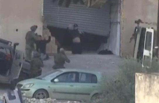 תקרית הירי בג'נין. צילום מסך מהסרטון, רשתות ערביות