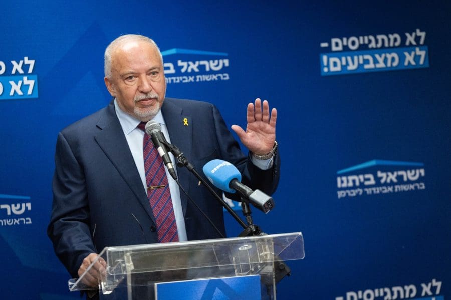 אביגדור ליברמן. צילום: יונתן זינדל, פלאש 90