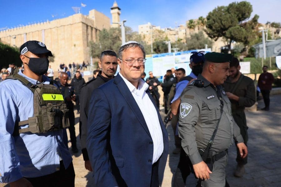 השר איתמר בן גביר. צילום: דוברות משטרת ישראל