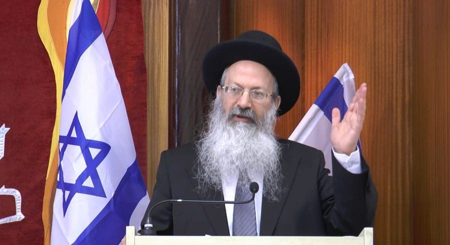 הרב אליעזר מלמד. צילום: ישיבת הר ברכה