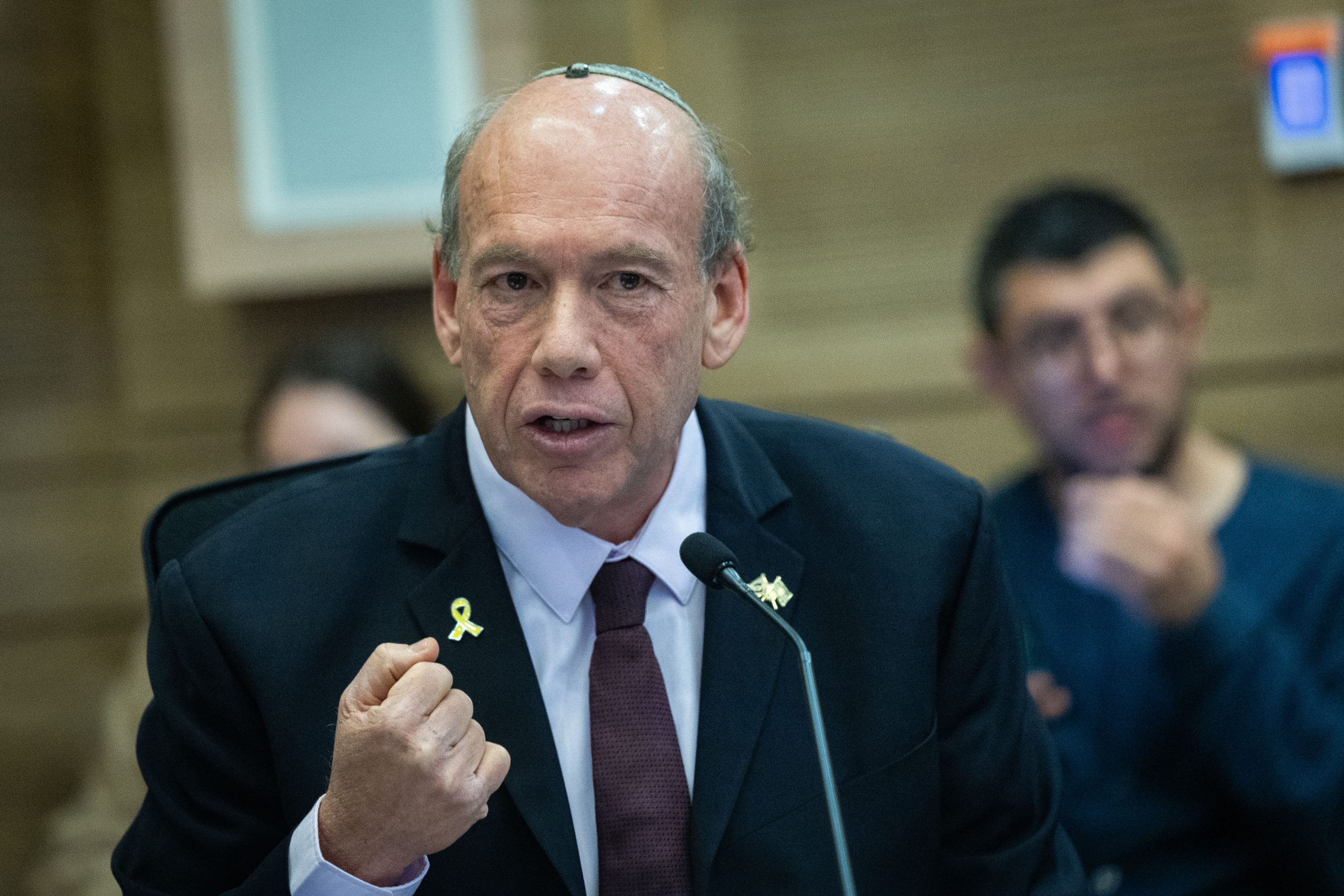 היכולת לחקור מחבלים נפגעה בגלל חוסר ההיערכות למצב מלחמה. מבקר המדינה, מתניהו אנגלמן. צילום: חיים גולדברג, פלאש 90