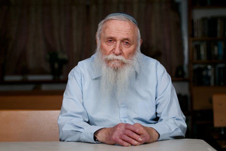 הרב חיים דרוקמן ז"ל. צילום: לירון מולדובן, פלאש 90