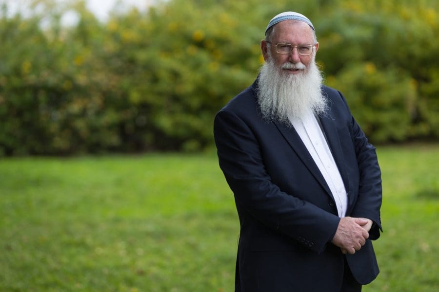 "המטרה שלנו בבאר שבע הייתה להחזיר את הבנים לעיר האבות". הרב שמעון כהן. צילום: לירון מולדובן