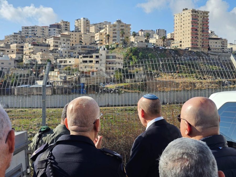איום ביטחוני חמור לטבח נוסף. מבקר המדינה בסיור בעוטף ירושלים. צילום- משרד מבקר המדינה